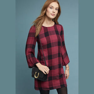 Cloth & Stone Plaid Tunic Dress